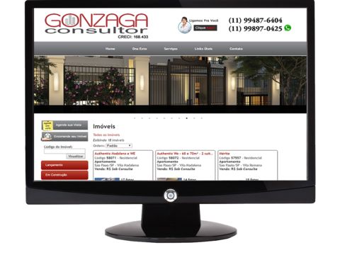  Escritórios: Imobiliárias: Gonzaga Consultor