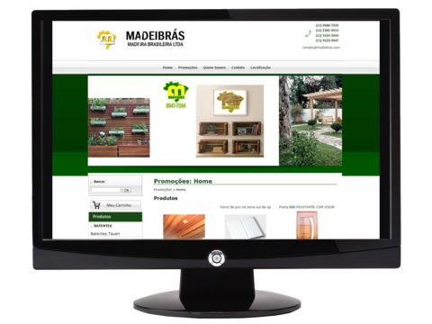  Lojas Virtuais: Madeireira : Madeibras