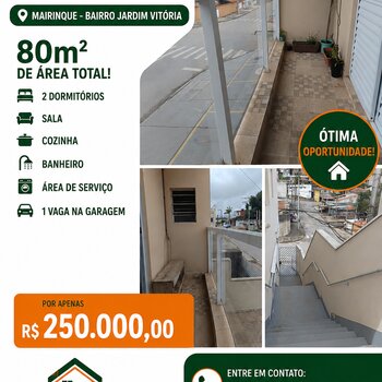 Apartamento a venda em Mairinque!