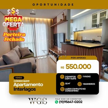 Apartamento á Venda próximo da estação 