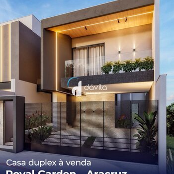 Casa duplex á venda em Royal Garden, Aracruz