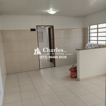 Sala e cozinha estilo Americano